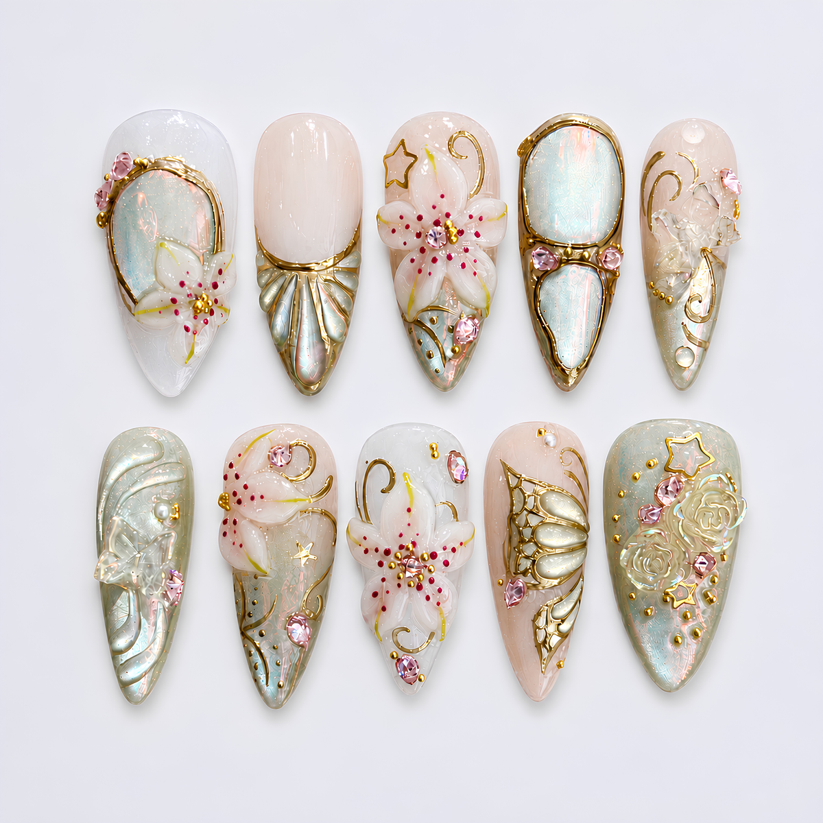 Golden Baroque Lily